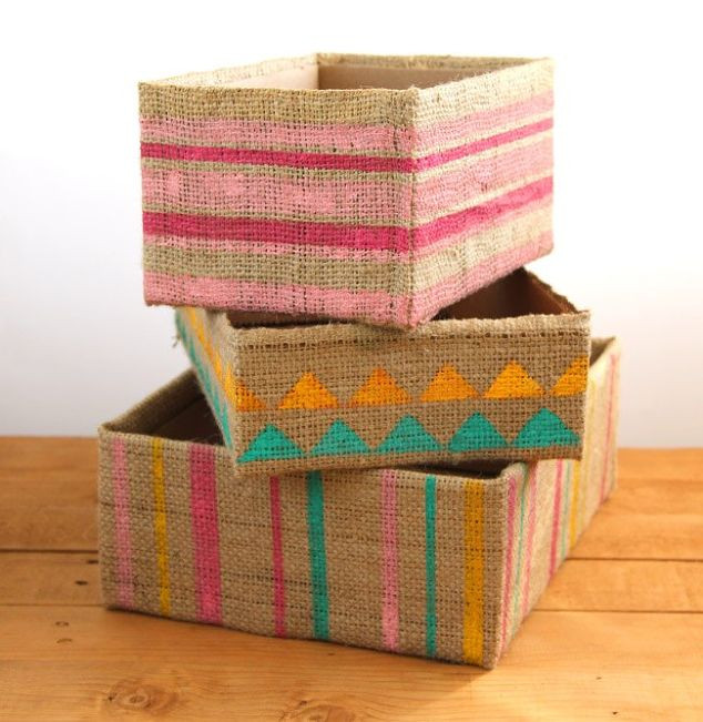 Best ideas about DIY Cardboard Box Storage
. Save or Pin DIY Storage Boxes From Up cycled Cardboard Boxes Now.