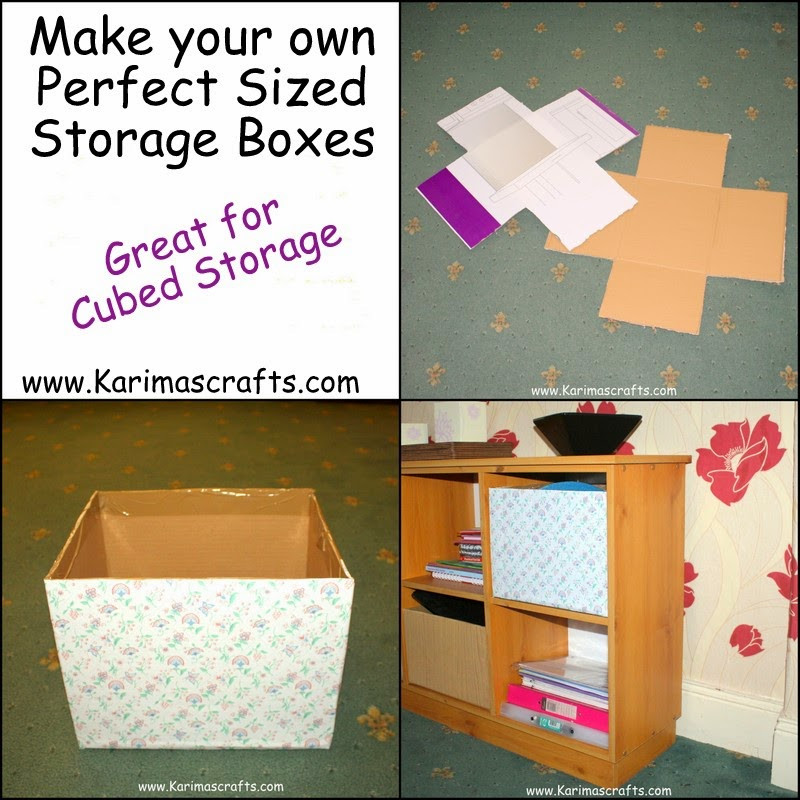 Best ideas about DIY Cardboard Box Storage
. Save or Pin Karima s Crafts DIY Cardboard Storage Box Tutorial Now.