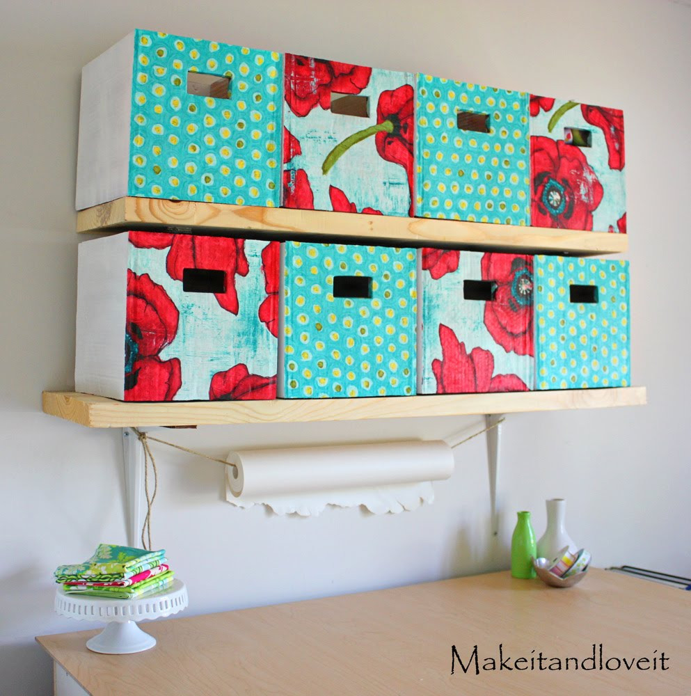 Best ideas about DIY Cardboard Boxes
. Save or Pin Craft Room Part 1 covered cardboard storage boxes Now.