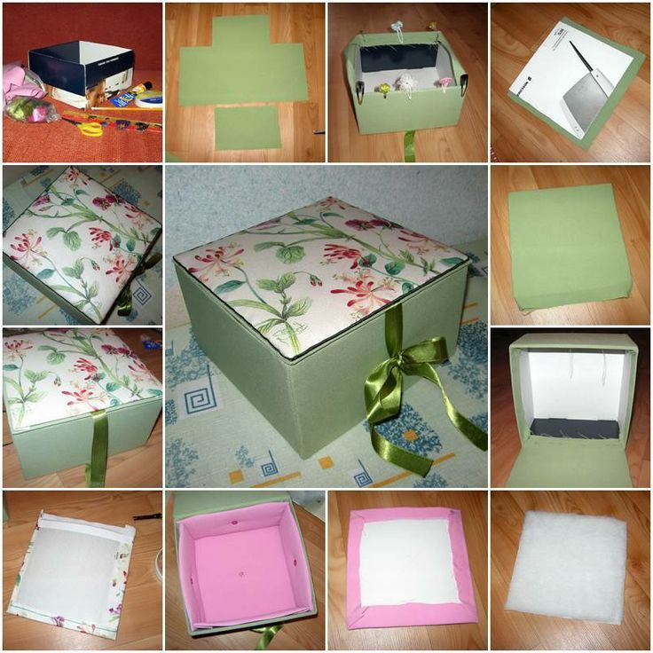 Best ideas about DIY Cardboard Boxes
. Save or Pin How to make Beautiful Cardboard Textile storage Box step Now.
