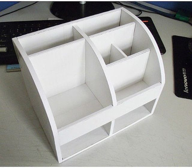 Best ideas about DIY Cardboard Organizer
. Save or Pin How to DIY Cardboard Desktop Organizer with Drawers Now.