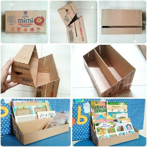 Best ideas about DIY Cardboard Organizer
. Save or Pin DIY Cardboard Puzzle Organizer or Book Rack Now.