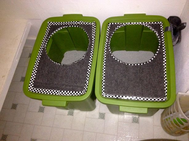 Best ideas about DIY Cat Boxes
. Save or Pin It’s the cat’s ass DIY top loading cat litter boxes Now.