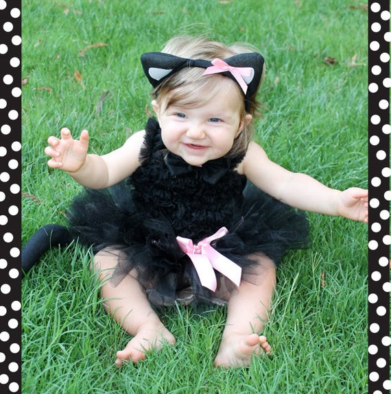 Best ideas about DIY Cat Costume Toddler
. Save or Pin Black Cat Costume Tutu Baby Girl Halloween Costume Girl Cat Now.