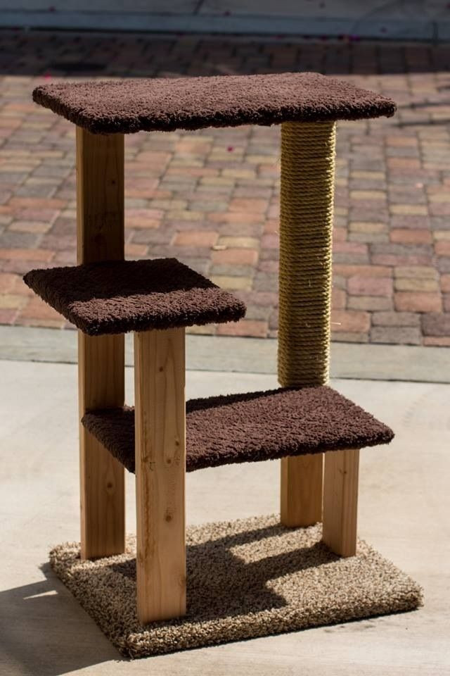 Best ideas about DIY Cat Tower Plans
. Save or Pin Decided to try my hand at building my own cat tree Now.