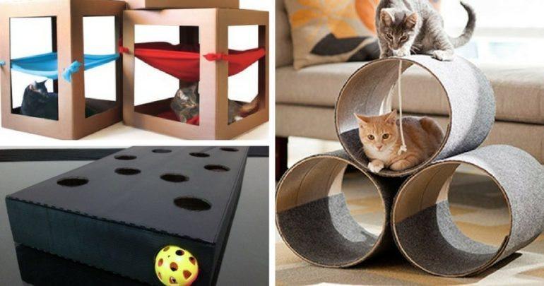 Best ideas about DIY Cat Toys
. Save or Pin Feline Playful 5 DIY Cat Toys Your Kitty Will Love Now.