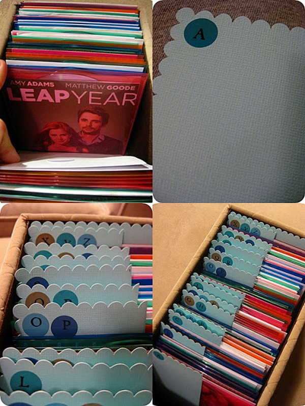 Best ideas about DIY Cd Storage
. Save or Pin Creative DIY CD and DVD Storage Ideas or Solutions Hative Now.