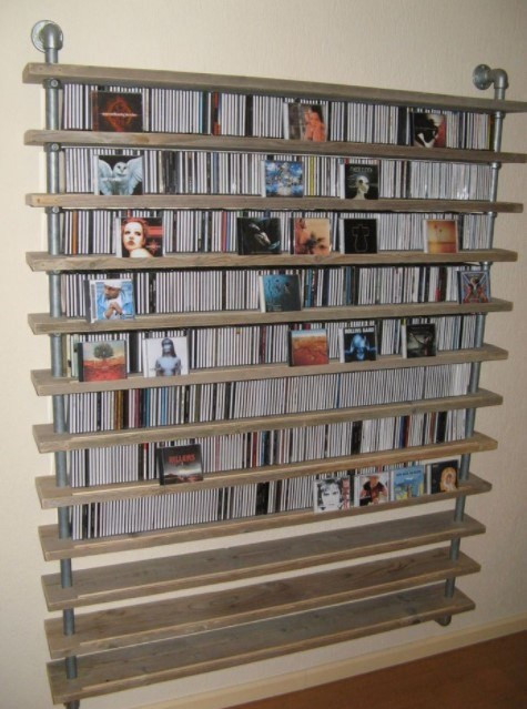 Best ideas about DIY Cd Storage
. Save or Pin 20 Unique Stylish CD and DVD Storage Ideas for Small Space Now.