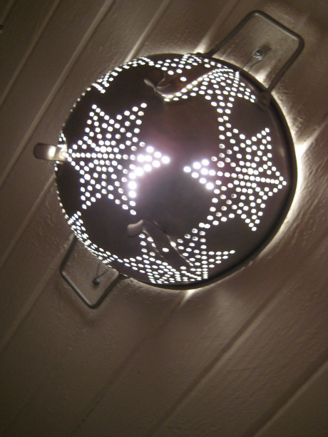 Best ideas about DIY Ceiling Fan Light Covers
. Save or Pin My DIY A Colander Light Cover Now.