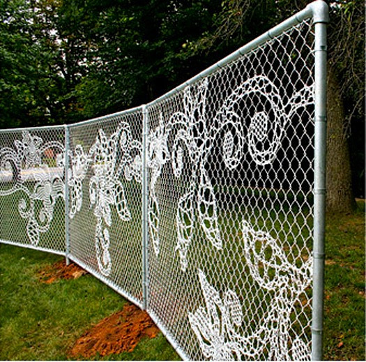 Best ideas about DIY Chain Link Fence
. Save or Pin d i y lace chain link fence Improvised Life Now.