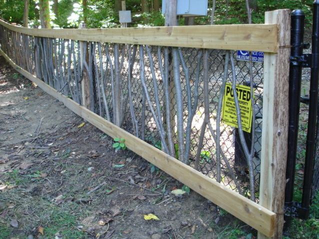Best ideas about DIY Chain Link Fence
. Save or Pin How To Camouflage A Chain Link Fence Do It Yourself Fun Now.