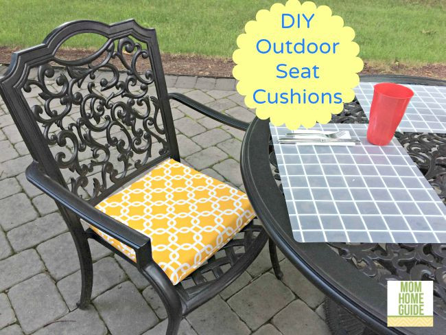 Best ideas about DIY Chair Cushion
. Save or Pin DIY Outdoor Seat Cushions Now.