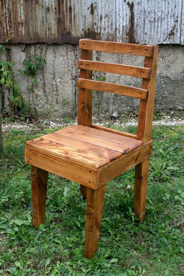 Best ideas about DIY Chair Plans
. Save or Pin DIY Chairs Out of old Pallets Now.