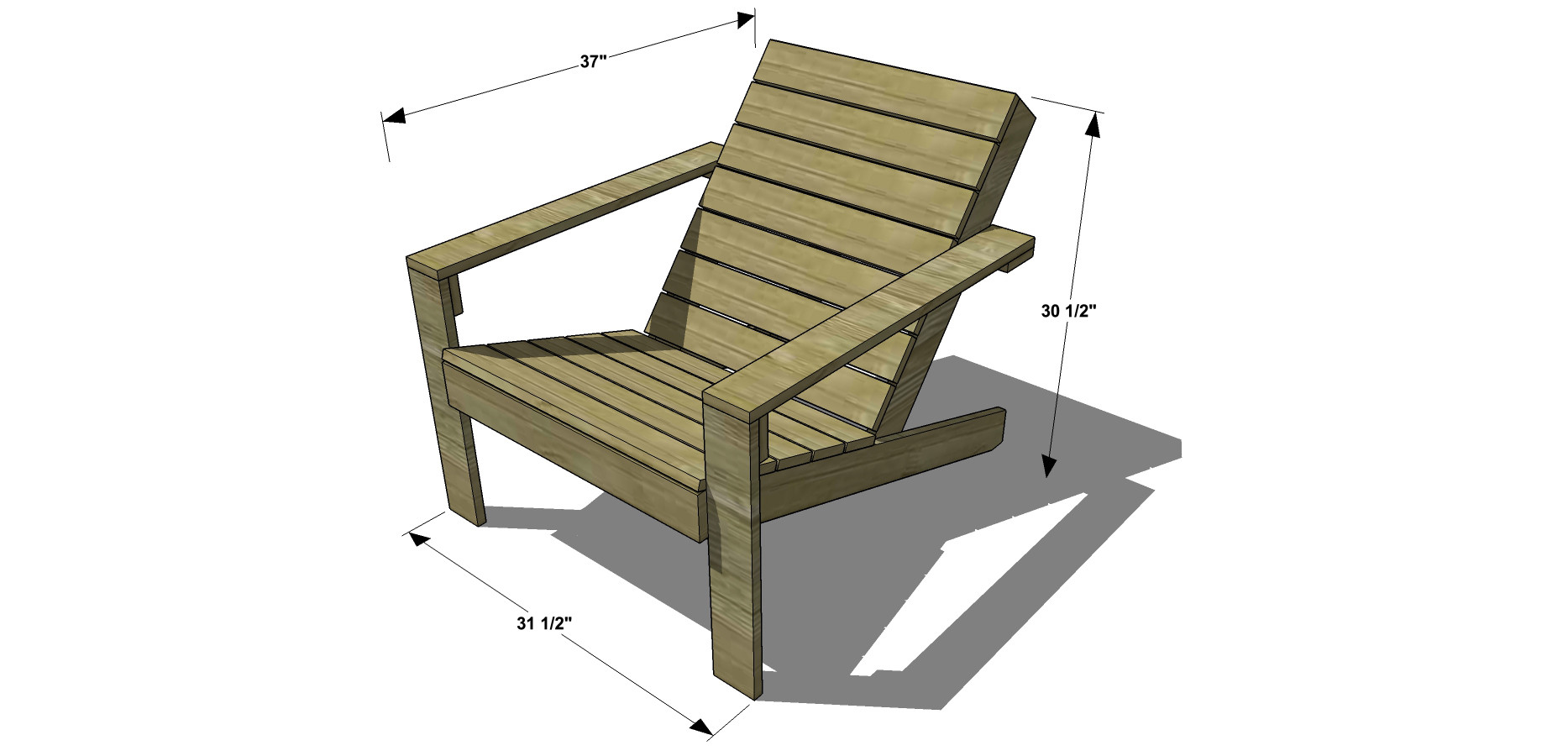 Best ideas about DIY Chair Plans
. Save or Pin Free DIY Furniture Plans How to Build an Outdoor Modern Now.