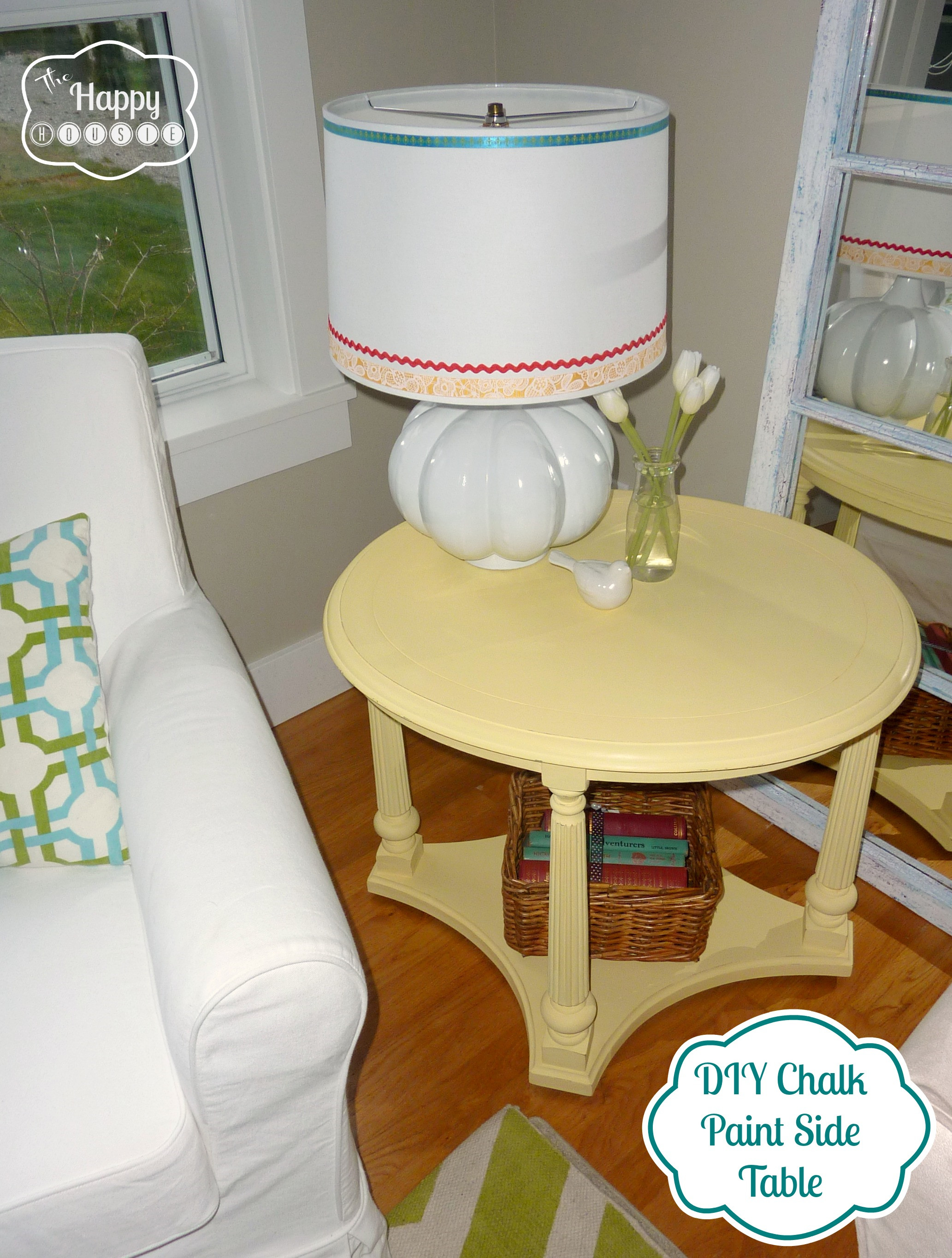 Best ideas about DIY Chalk Paint
. Save or Pin Mellow Yellow DIY Chalk Paint Side Table The Happy Housie Now.