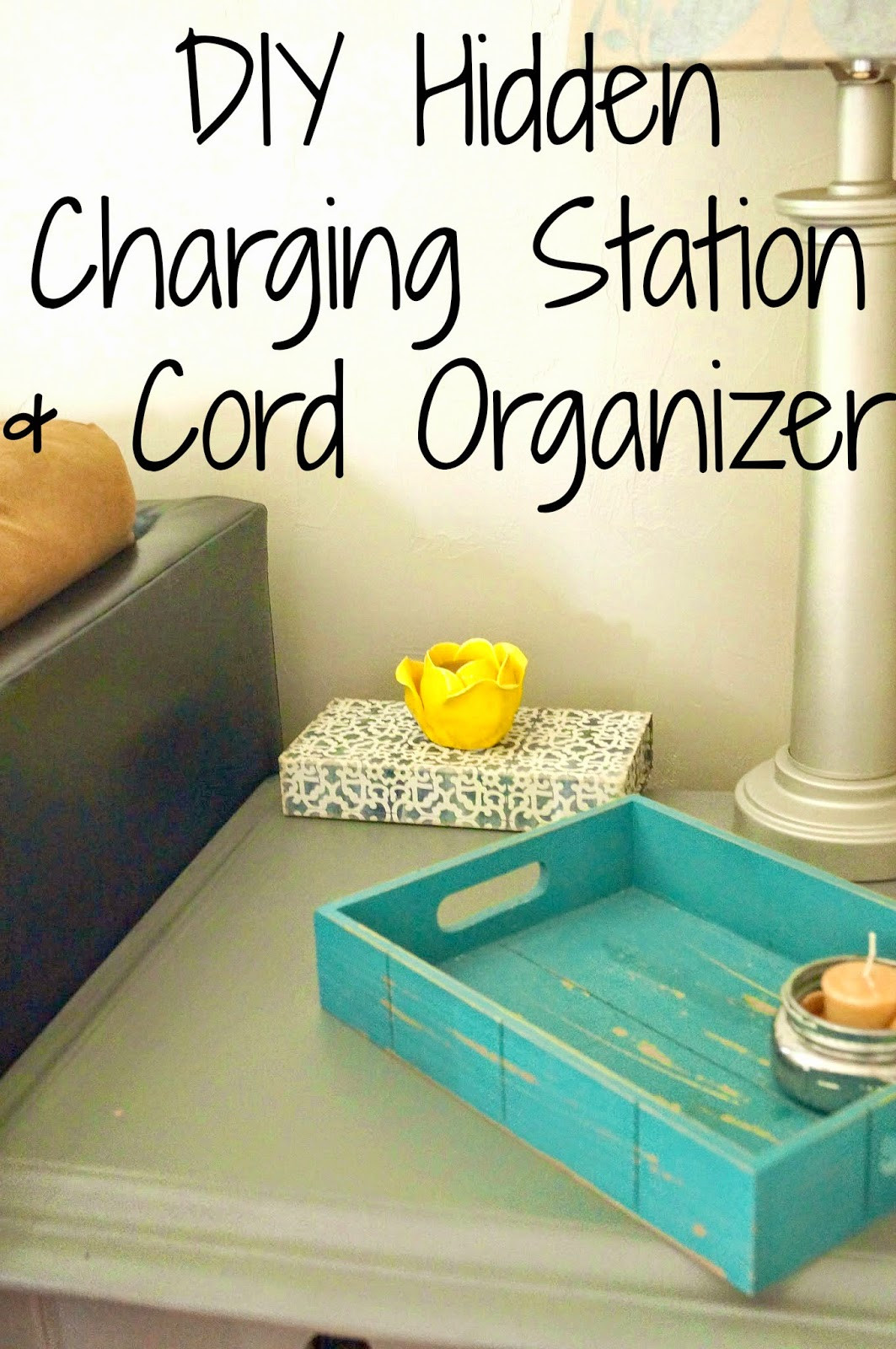 Best ideas about DIY Charger Organizer
. Save or Pin DIY Charging Station & Cord Organizer Old House to New Home Now.