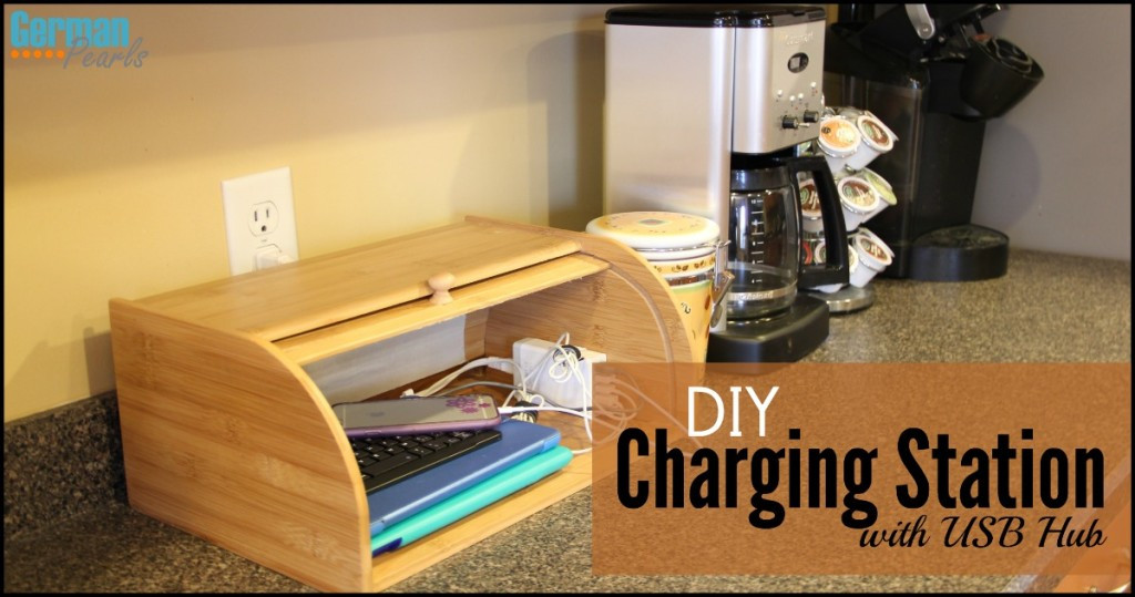 Best ideas about DIY Charging Station Organizer
. Save or Pin DIY Charging Station Organizer with USB Hub German Pearls Now.