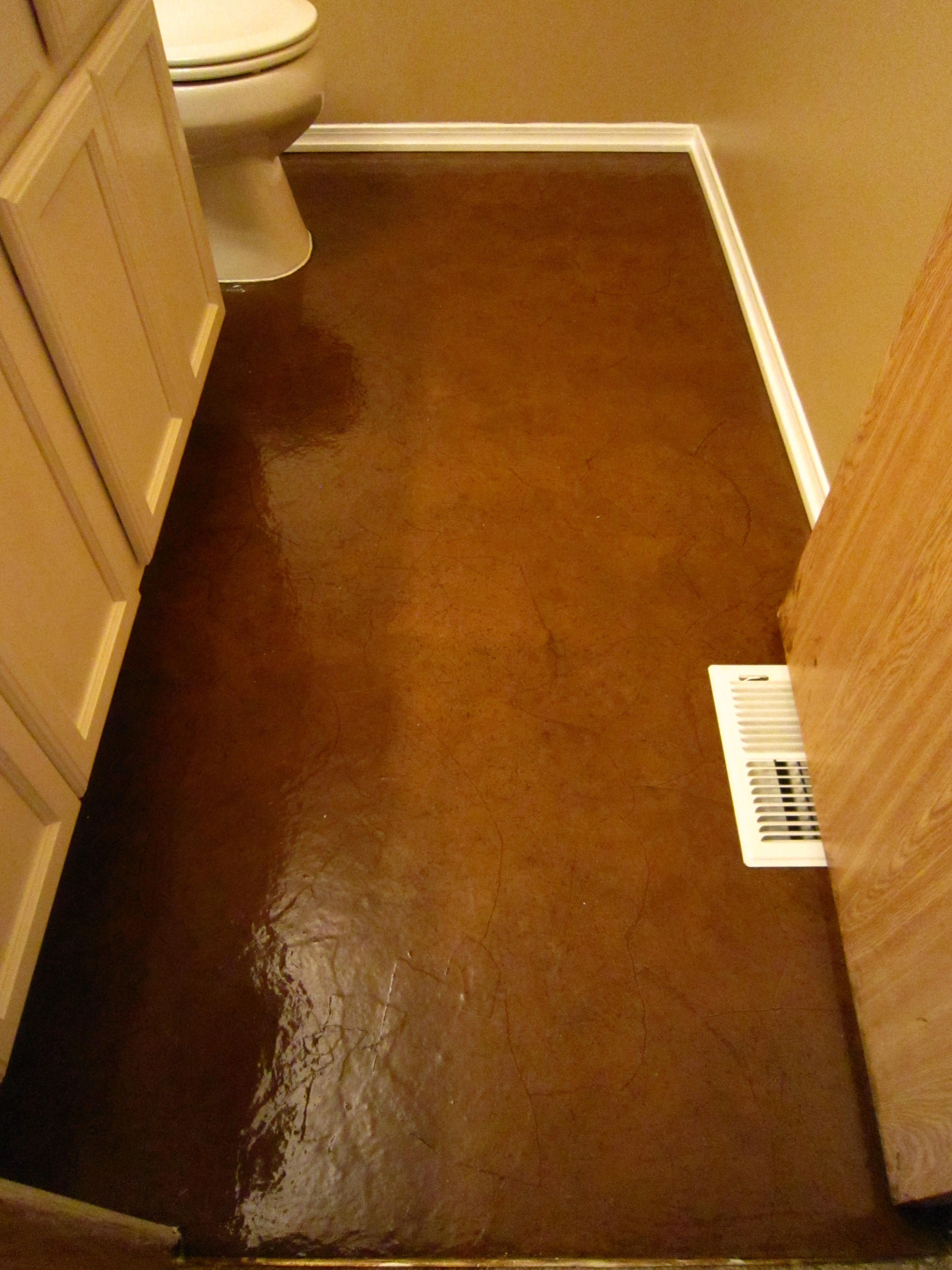 Best ideas about DIY Cheap Flooring Alternatives
. Save or Pin DIY Stained Brown Paper Floor Awesomeness Under $30 Do Now.