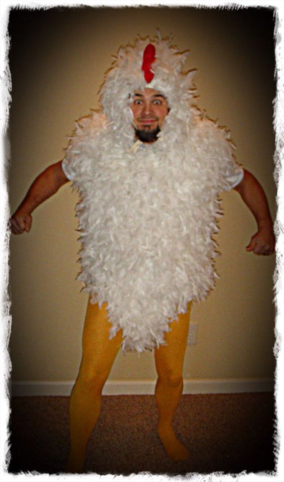 Best ideas about DIY Chicken Costume For Adults
. Save or Pin Items similar to Chicken Costume ADULT Fluffy Feathers on Etsy Now.