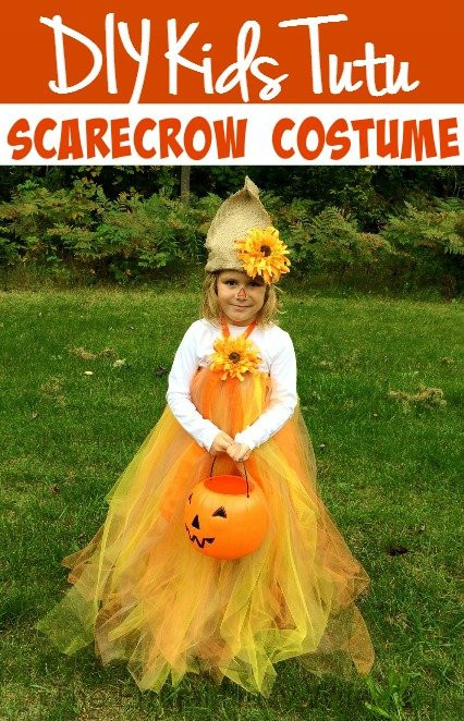 Best ideas about DIY Childrens Costumes
. Save or Pin DIY Kids Tutu Scarecrow Costume Now.