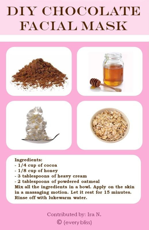 Best ideas about DIY Chocolate Face Mask
. Save or Pin 11 Beauty Mask Recipes That Use Food Ingre nts You Can Now.