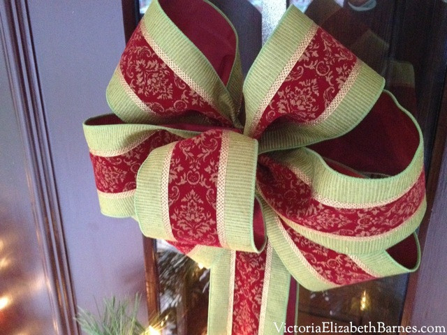 Best ideas about DIY Christmas Bows
. Save or Pin Our Victorian front porch decorated for Christmas & a DIY Now.