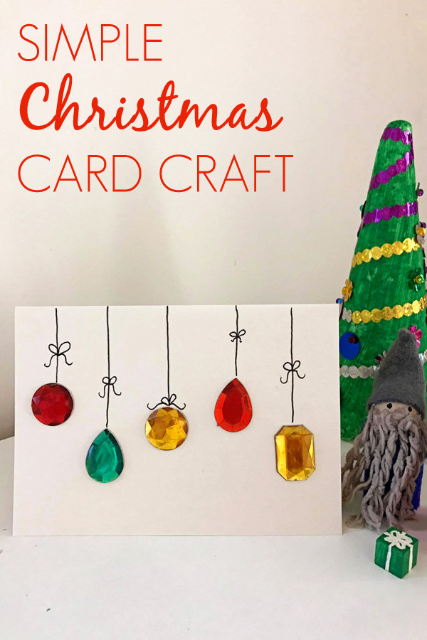 Best ideas about DIY Christmas Card
. Save or Pin Easy DIY Christmas Card Craft Now.