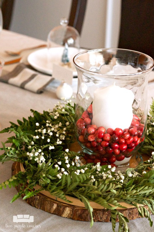Best ideas about DIY Christmas Centerpiece
. Save or Pin Easy DIY Christmas Centerpiece two purple couches Now.