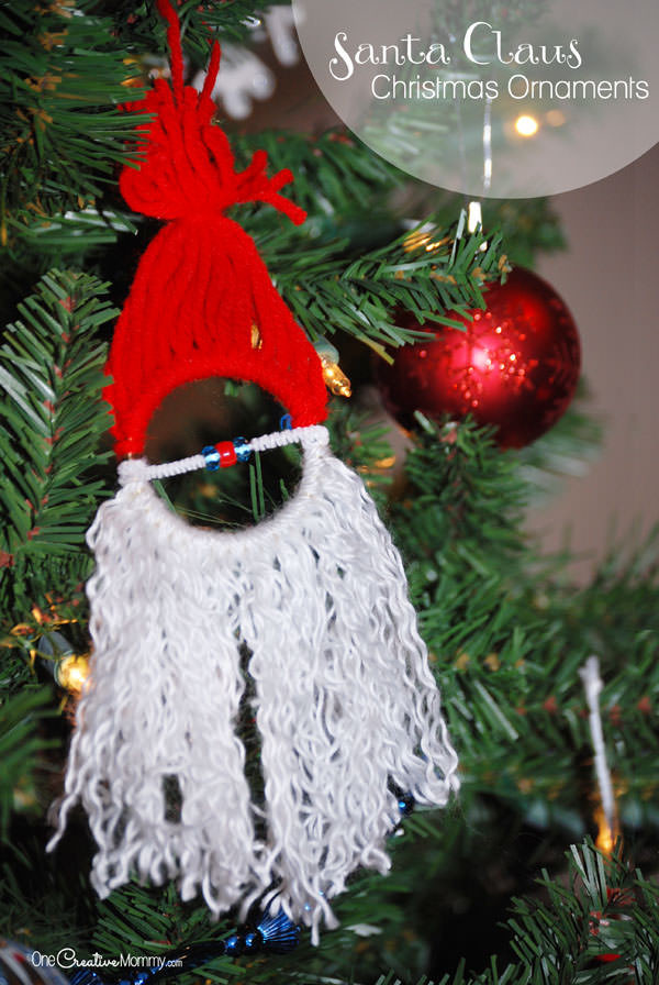 Best ideas about DIY Christmas Decorations For Kids
. Save or Pin Homemade Christmas Ornaments for Kids Santa Now.