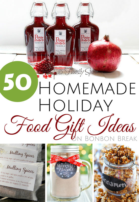 Best ideas about DIY Christmas Food Gifts
. Save or Pin 50 Homemade Holiday Food Gift Ideas — BonBon Break Now.