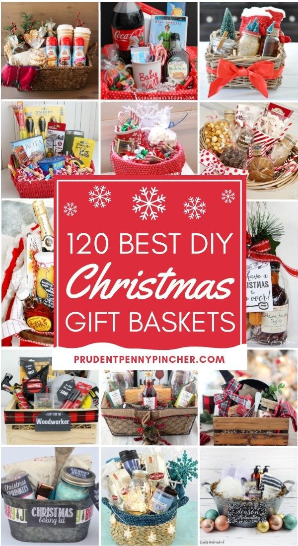 Best ideas about DIY Christmas Gift Baskets
. Save or Pin 120 DIY Christmas Gift Baskets Prudent Penny Pincher Now.