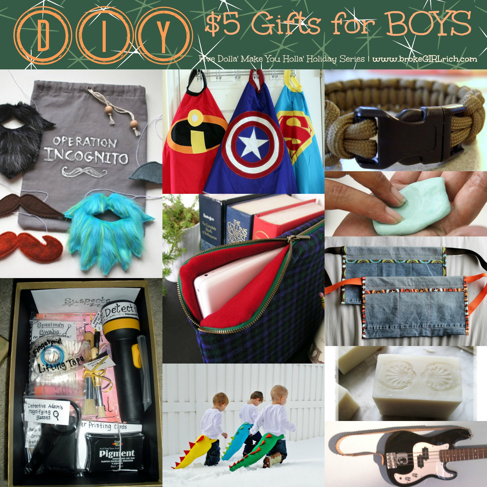 Best ideas about DIY Christmas Gift For Brother
. Save or Pin Five Dolla Make You Holla Holiday Series Brothers Now.