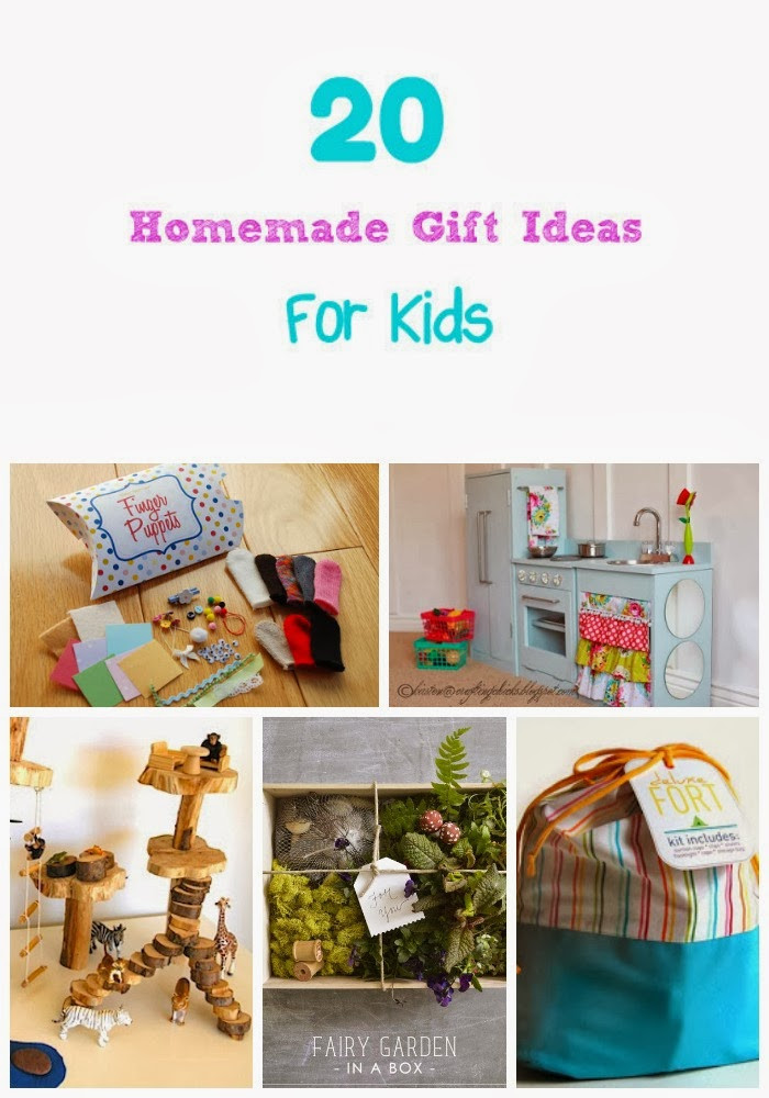 Best ideas about DIY Christmas Gifts For Kids
. Save or Pin Life With 4 Boys 20 Homemade Christmas Gift Ideas for Kids Now.