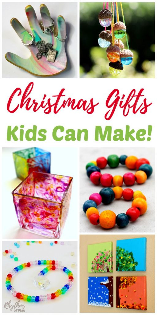 Best ideas about DIY Christmas Gifts For Kids
. Save or Pin Christmas Gifts Kids Can Make Rhythms of Play Now.