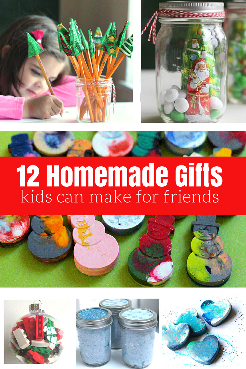 Best ideas about DIY Christmas Gifts For Kids To Make
. Save or Pin 12 Homemade Gifts Kids Can Help Make For Friends and Now.