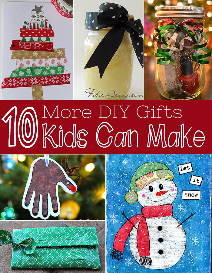 Best ideas about DIY Christmas Gifts For Kids To Make
. Save or Pin Ten More Gifts Kids Can Make DIY Christmas Gifts Now.