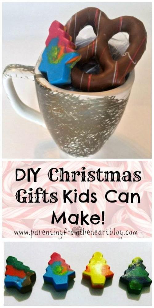 Best ideas about DIY Christmas Gifts Kids Can Make
. Save or Pin DIY Christmas Gifts Kids Can Make Now.