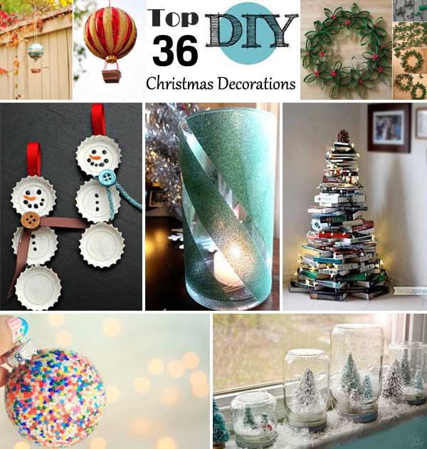 Best ideas about DIY Christmas Home Decor
. Save or Pin Top 36 Simple and Affordable DIY Christmas Decorations Now.