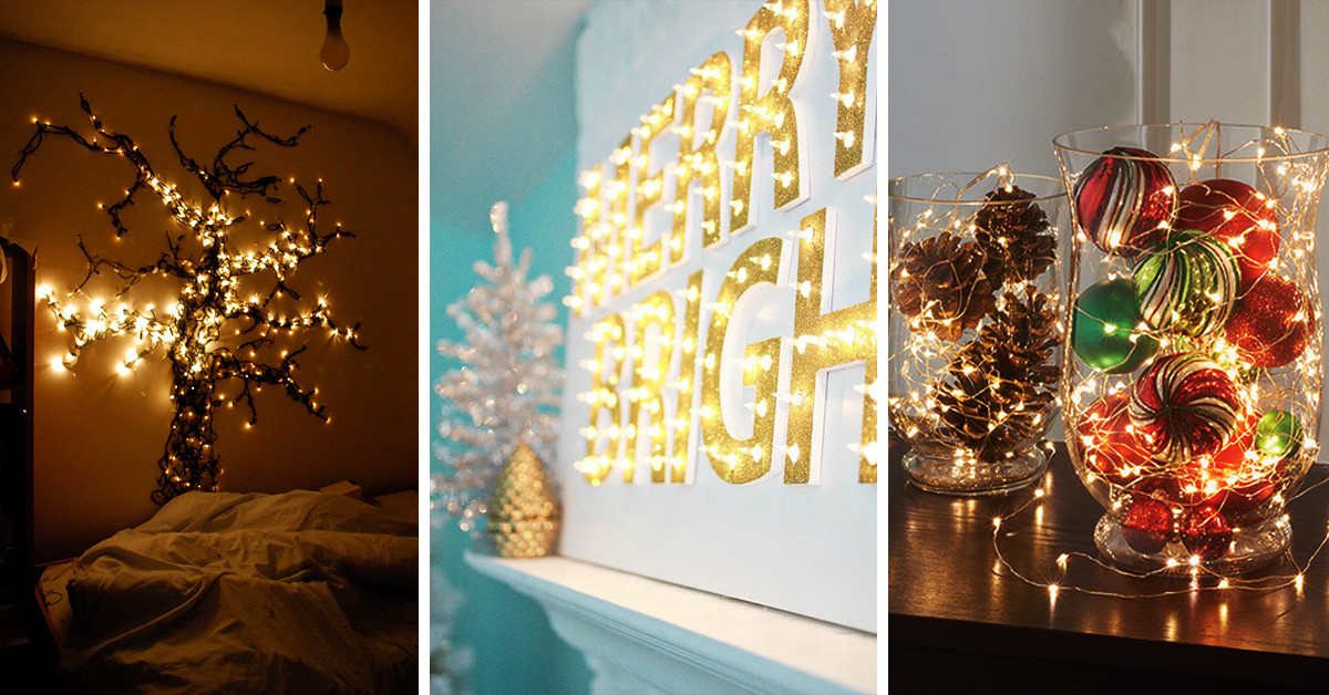 Best ideas about DIY Christmas Light Ideas
. Save or Pin 50 Trendy and Beautiful DIY Christmas Lights Decoration Now.
