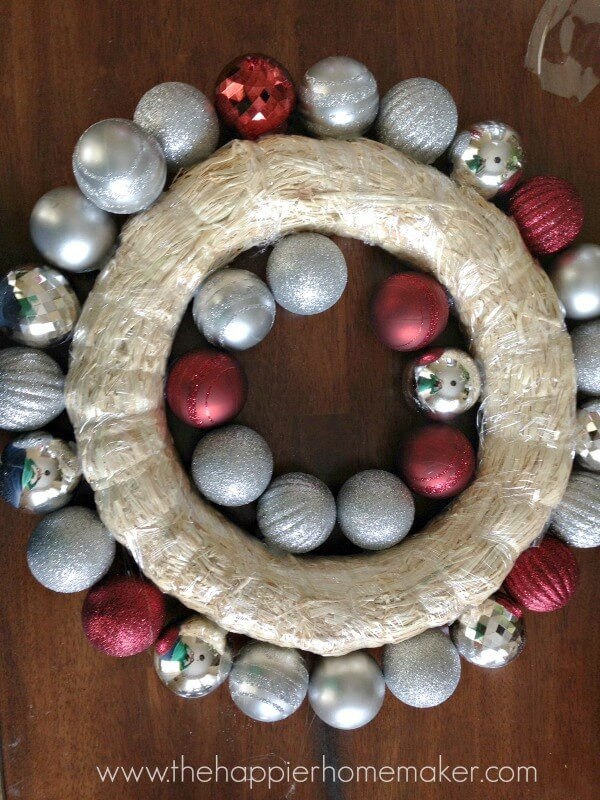 Best ideas about DIY Christmas Ornament Wreath
. Save or Pin How to Make an Easy DIY Ornament Wreath Now.