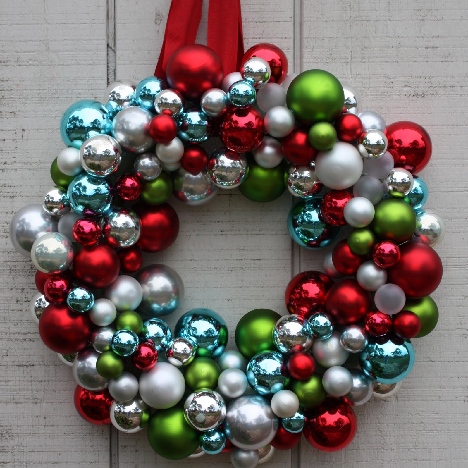 Best ideas about DIY Christmas Ornament Wreath
. Save or Pin Christmas Ornament Wreath Now.