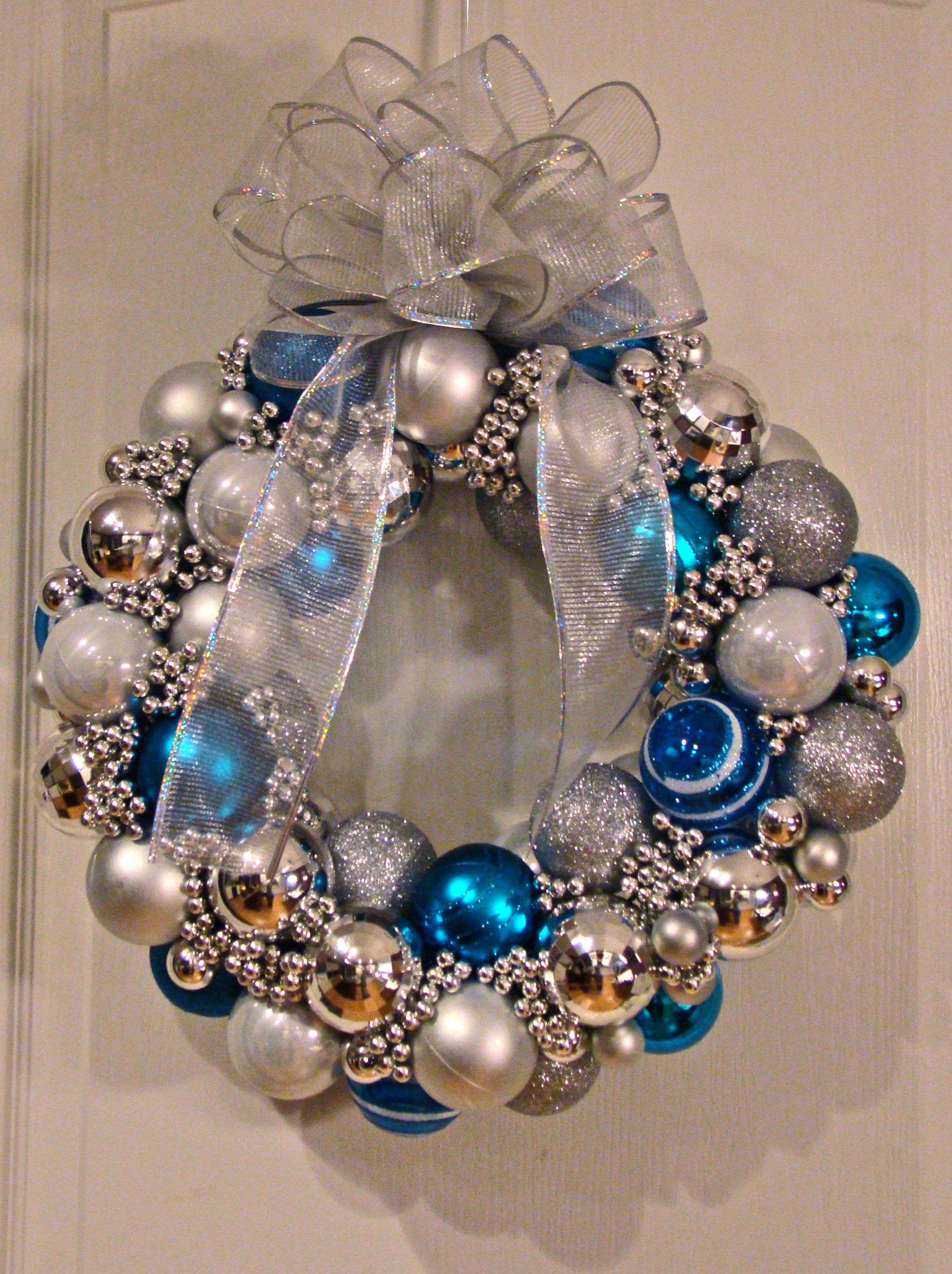 Best ideas about DIY Christmas Ornament Wreath
. Save or Pin Christmas Ball Wreath…TUTORIAL Cyndicated Now.