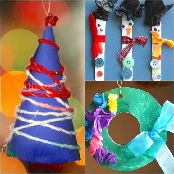 Best ideas about DIY Christmas Ornaments For Toddlers
. Save or Pin 30 Easy Kids Christmas Ornaments to Make at Home Now.