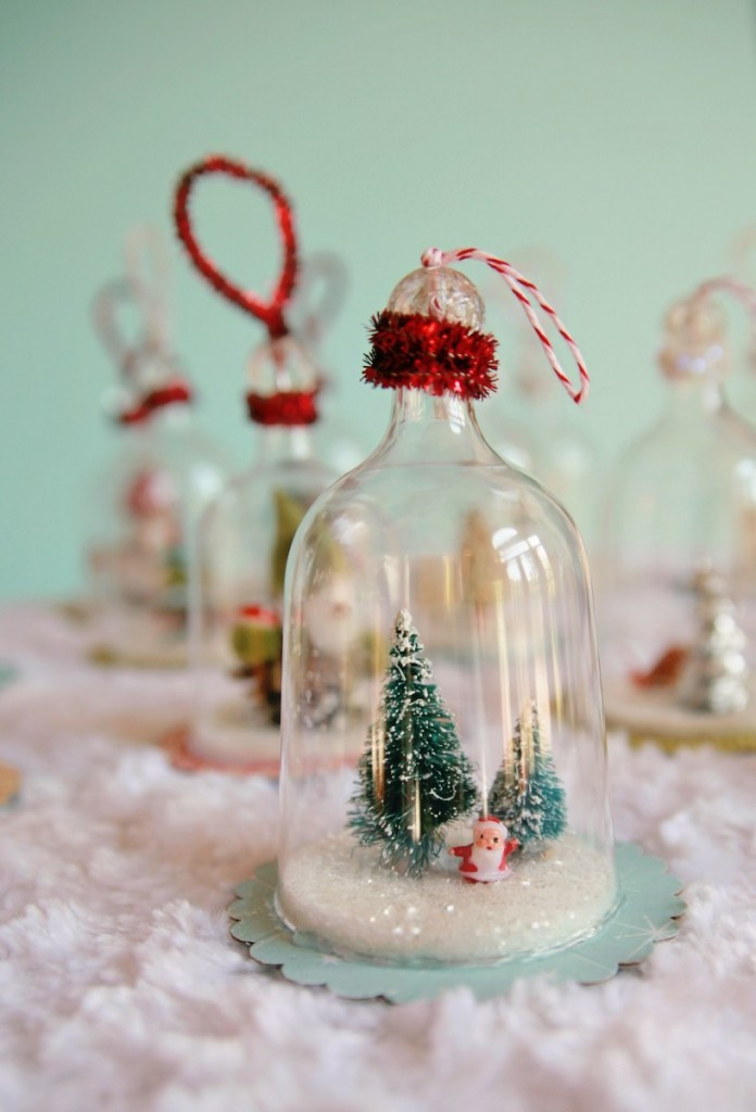 Best ideas about DIY Christmas Ornaments Ideas
. Save or Pin DIY Vintage Inspired Bell Jar Ornaments My So Called Now.