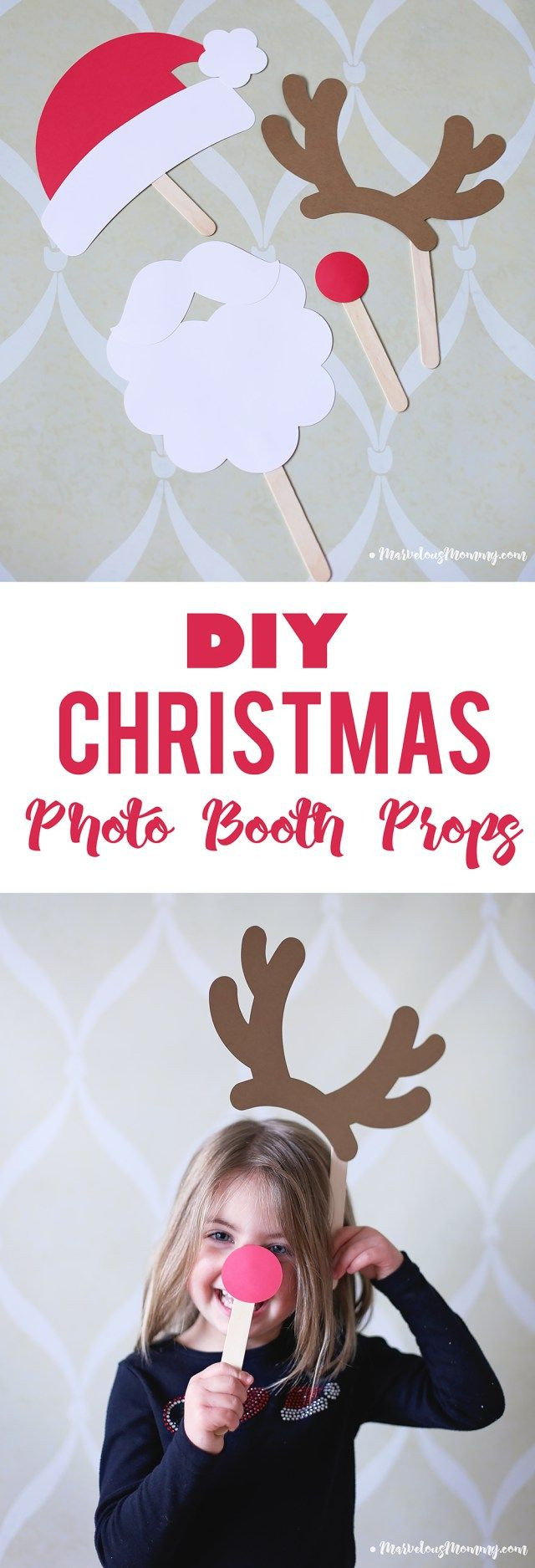 Best ideas about DIY Christmas Photo Booth
. Save or Pin DIY Chrismtas Booth Props Silhouette CAMEO Now.