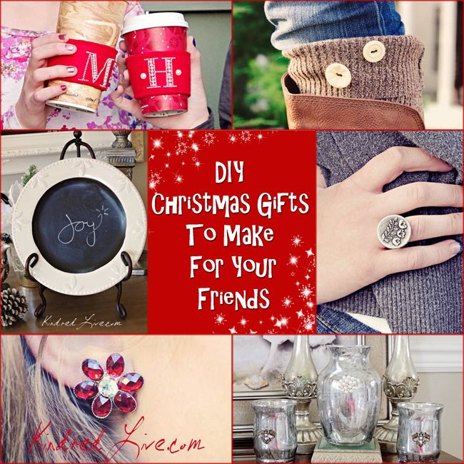 Best ideas about DIY Christmas Presents For Friends
. Save or Pin DIY Christmas Gifts you can make for your friends Now.