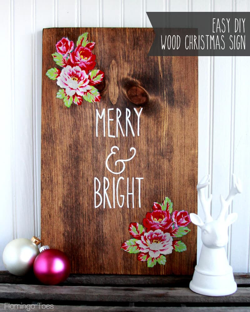 Best ideas about DIY Christmas Signs
. Save or Pin DIY Wood Christmas Sign I Heart Nap Time Now.