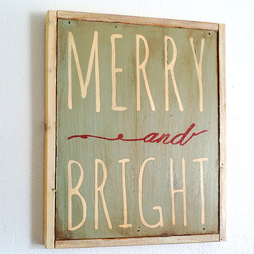 Best ideas about DIY Christmas Signs
. Save or Pin DIY Hand Painted Christmas Sign with Printable Now.