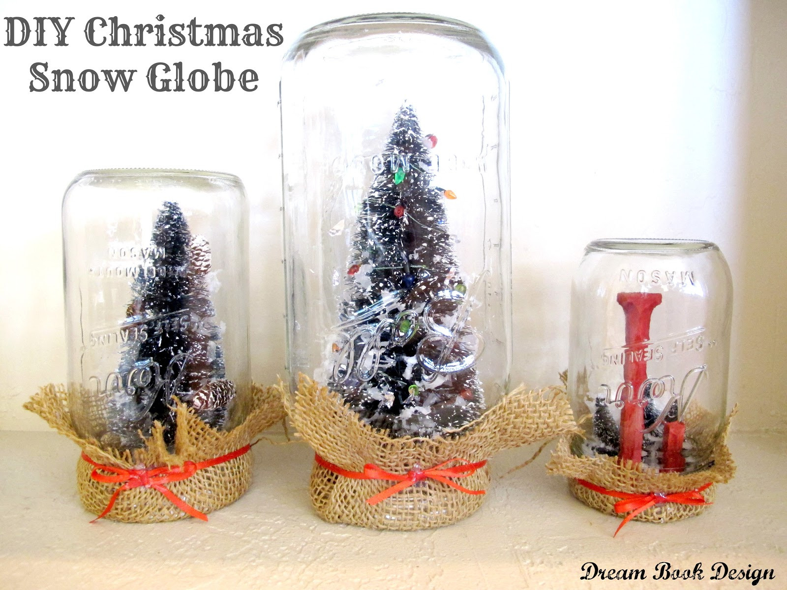 Best ideas about DIY Christmas Snow Globe
. Save or Pin DIY Christmas Snow Globe Anthropologie Knock f Dream Now.