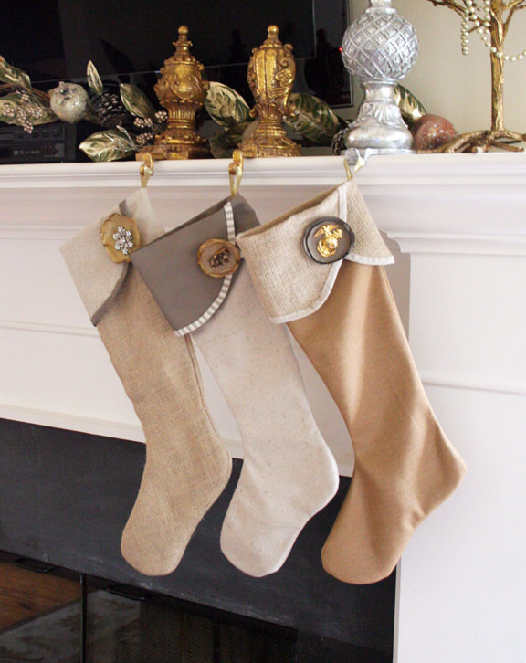 Best ideas about DIY Christmas Stocking
. Save or Pin 6 Weeks of Holiday DIY Week 2 DIY Christmas Stockings Now.